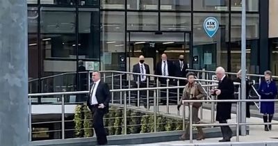 Princess Anne spotted in Newcastle during visit to Northumbria University