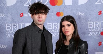 Liam Gallagher's lookalike children Lennon and Molly pose up a storm at Brit Awards