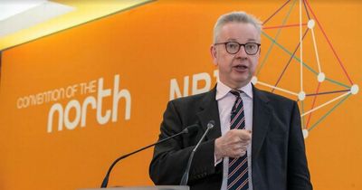 Michael Gove rails against trickle-down economics in levelling up speech to northern leaders