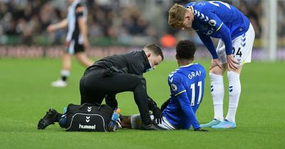 Everton suffer Demarai Gray and Yerry Mina injury blows at Newcastle United as Dele Alli makes debut