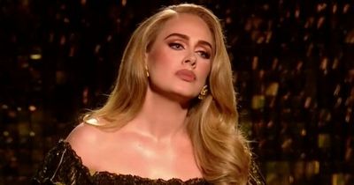 Adele fails to address Vegas drama as she stuns with performance at BRIT Awards