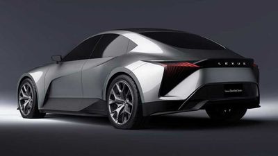 Lexus Electrified Sedan Concept Shows Off Styling In New Images