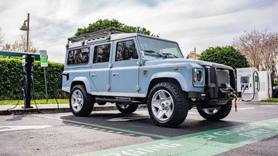 Classic Land Rover Defender Restomod Goes Electric With Tesla Power