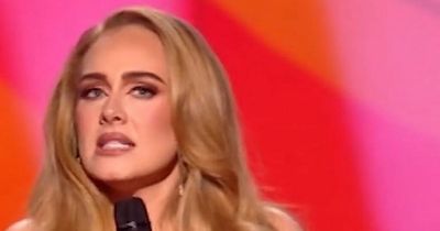 Adele's Brits speech muted by ITV as she swears after winning Artist of the Year