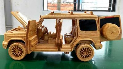 Stunning Mercedes G-Class Model Started Life As Boxy Block Of Wood