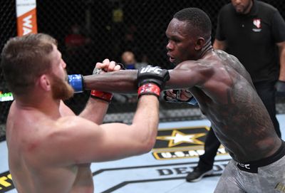 Israel Adesanya says he never was in danger during Jan Blachowicz fight: ‘He was in danger because I rocked him’