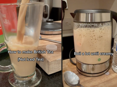 American living in the UK confuses people after revealing how to make British tea