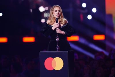 Adele enjoys dominant night during first gender-neutral Brits