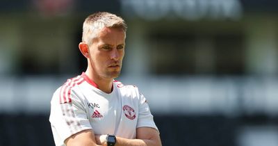 Ole Gunnar Solskjaer and Michael Carrick spotted supporting former Manchester United coach Kieran McKenna at Ipswich