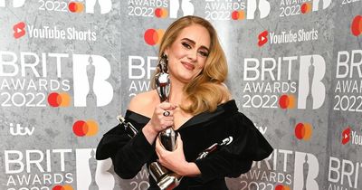 Adele's stunning BRIT Awards 2022 looks - velvet gown, glittering ensemble and mini dress