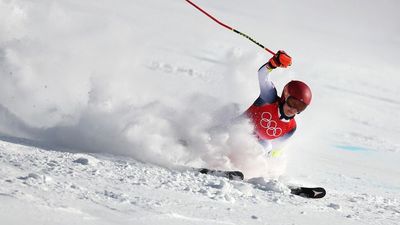 U.S. skier Mikaela Shiffrin crashes out of second Olympic event