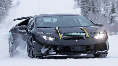 New Lamborghini Huracan Prototype Spied Looking Like A Tamed STO