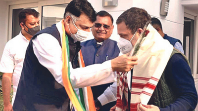 Congress MLAs meet Rahul, to hold 3-day conclave