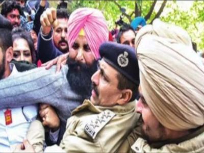 Punjab Police arrests Lok Insaf Party chief Simarjit Singh Bains after clash