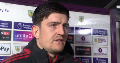 Harry Maguire names three mistakes Manchester United made vs Burnley