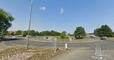 Edinburgh cyclist rushed to hospital after rush hour crash on busy roundabout