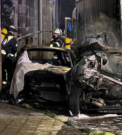 Truck driver rams cars in Germany, 31 vehicles damaged