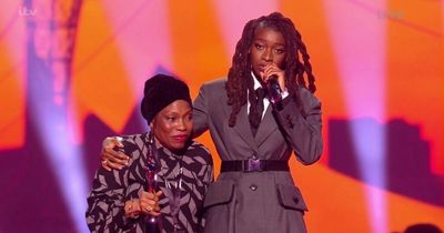 BRITs viewers say Little Simz's mum stole the show as she joins winner on stage