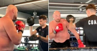 Tyson Fury fans impressed with heavyweight's speed despite his "dad bod"