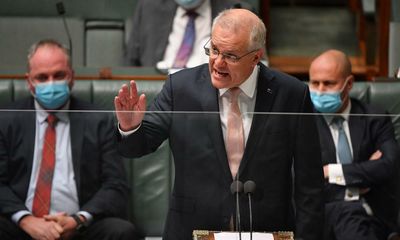 ‘Bring it on’: Scott Morrison goads Labor into election character contest after questions over leaked texts