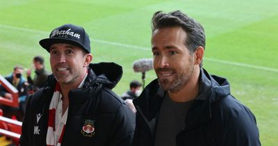 Ryan Reynolds and Rob McElhenney put on boozy treat for Wrexham fans to mark first year