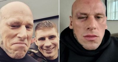 Martyn Ford left with bruised face after sparring kickboxing legend for Iranian Hulk fight