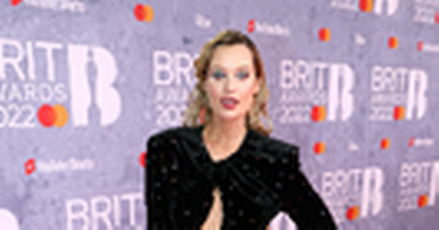 BRIT Awards 2022: Laura Whitmore stuns in bold black mini dress