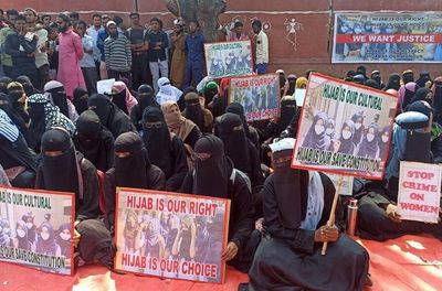 Hijab controversy: Karnataka Police prohibits gatherings, agitations or protests near educational institutions in Bengaluru for 2 weeks