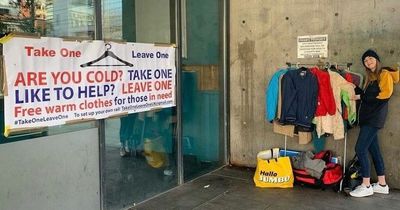 How a city centre clothes rail is now helping the homeless in Manchester