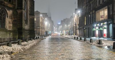 Edinburgh weather: Yellow warning for strong wind issued amid freezing temperatures