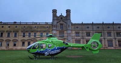 Air ambulance forced to make 'unscheduled' landing due to bad weather at Ashton Court Estate