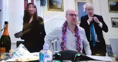 Boris Johnson in new Partygate pressure as picture emerges of him, tinsel and open bottle of bubbly