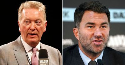 Frank Warren hits out at Eddie Hearn's "app" amid promoters' row