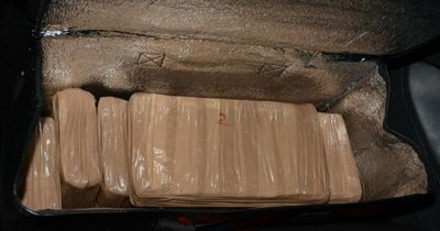 This is what a million pounds' worth of seized cocaine looks like