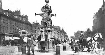 The weird-looking Edinburgh fountain that was a Princes Street landmark for decades