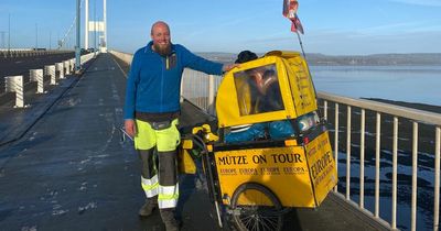 The man who just started walking one day and is still going 2,000 miles later
