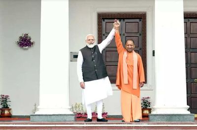 Uttar Pradesh elections: CM Yogi Adityanath shares another pic with PM Narendra Modi, this time proclaiming victory