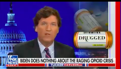 Tucker Carlson bizarrely claims Biden’s safe ‘crack pipe’ drug plan is racist against white people