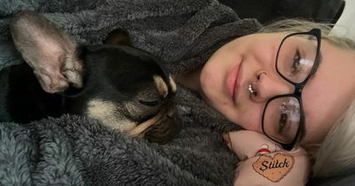 Woman left suicidal after suffering miscarriage alone now striving to save her dog's life