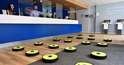 Army of robot vacuum cleaners brought in to help clean up Travelodge budget hotels