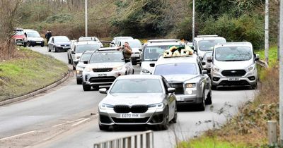 Large funeral procession causes traffic delays across Cardiff