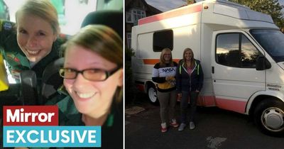 'We fell in love in the back of an ambulance - now we plan to use one as a wedding car'