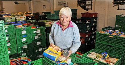 Blairgowrie foodbank has given food to more than 700 people in the last year