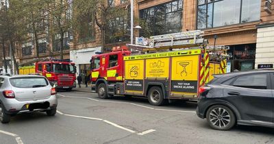 Nottinghamshire Fire and Rescue Service statement as crews called to Nottingham city centre