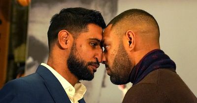 Kell Brook's coach fears Amir Khan will pull out of next weekend's grudge fight