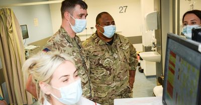 'They've been a lifeline': How soldiers saved Greater Manchester's hospitals this winter