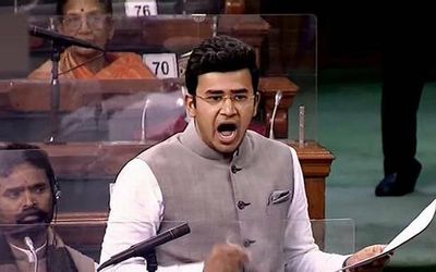 India achieved economic independence after Modi became PM, says Tejasvi Surya