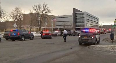 Buffalo school shooting - live: Manhunt underway for McKinley High suspect as police say teen was stabbed