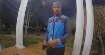 Amazon delivery driver surprises homeowners with touching doorbell camera message
