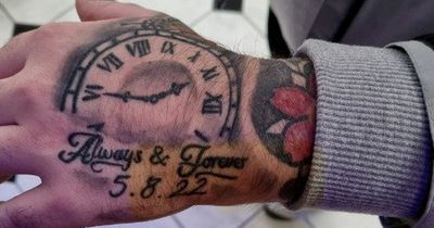 Excited groom-to-be gets wedding date tattooed on hand - then £4,000 venue closes